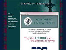 Tablet Screenshot of endureinstrength.org